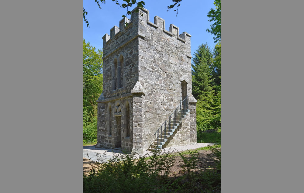 The restored Temple